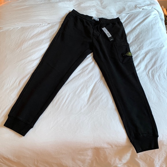 Black Stone Island Joggers